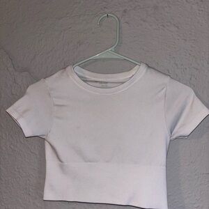 Aerie White Crop Top